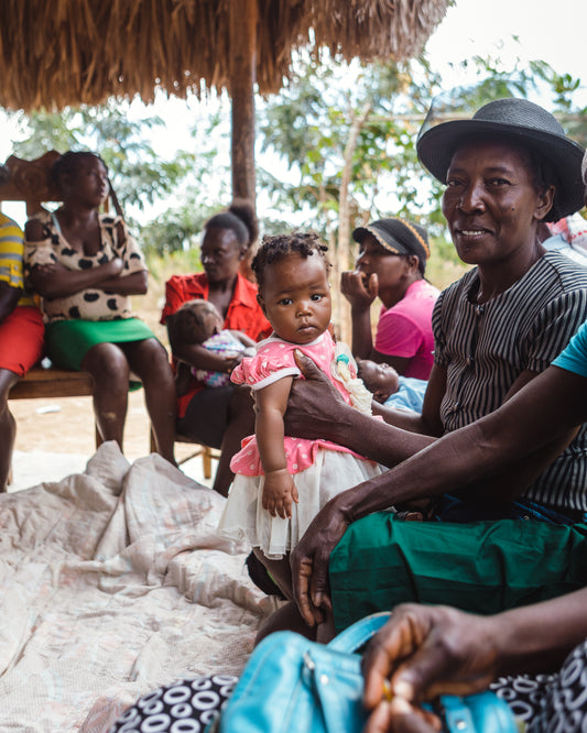 a week with producer groups in very rural haiti