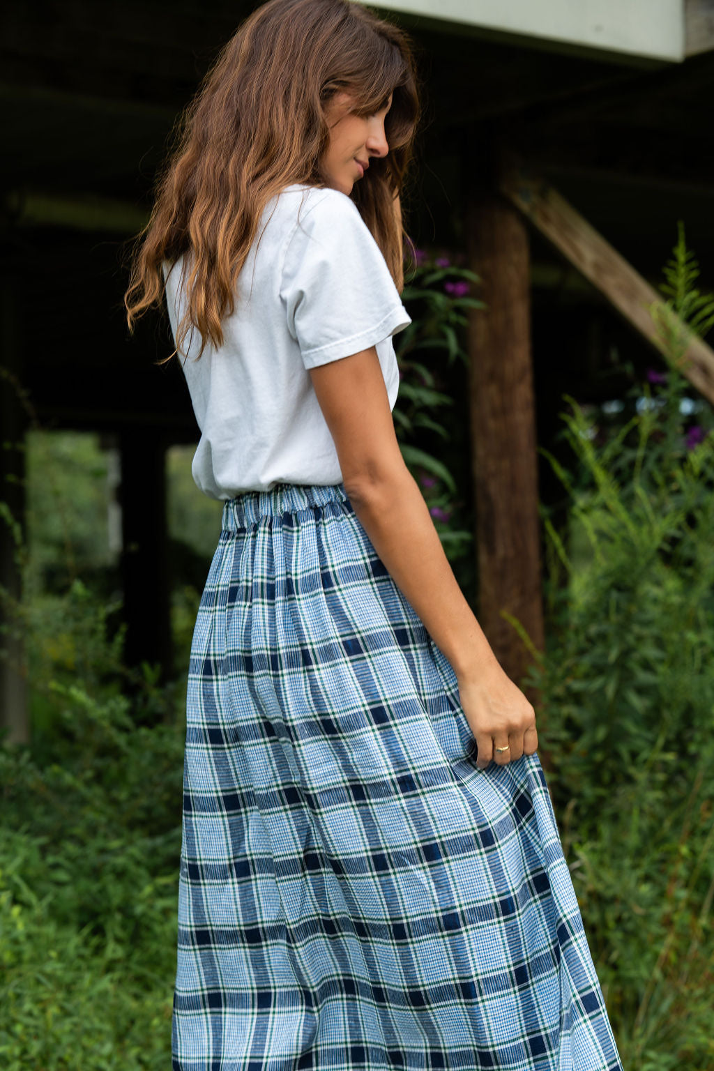 Perry Gathered Midi Skirt - 5 Prints Options