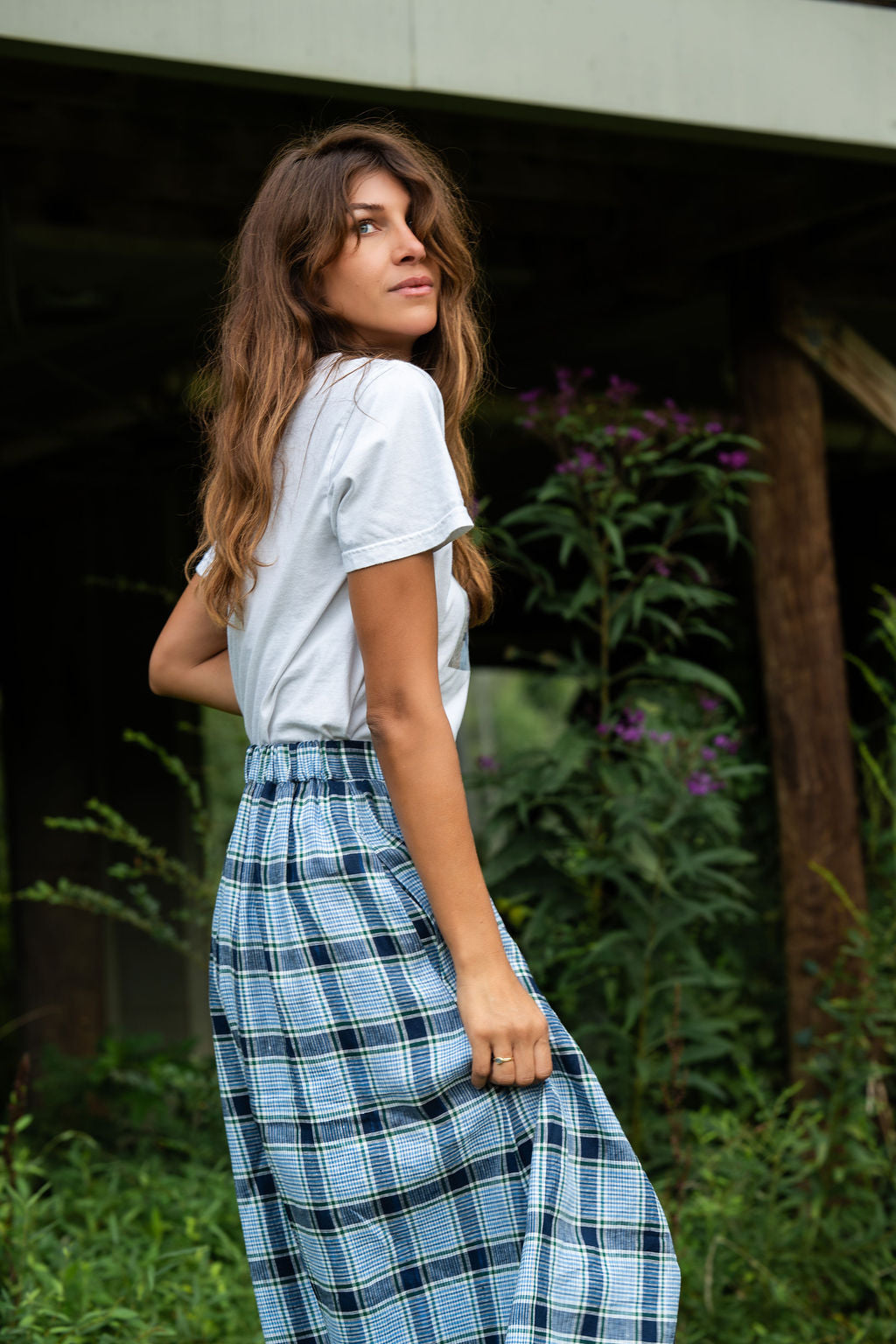 Perry Gathered Midi Skirt - 5 Prints Options