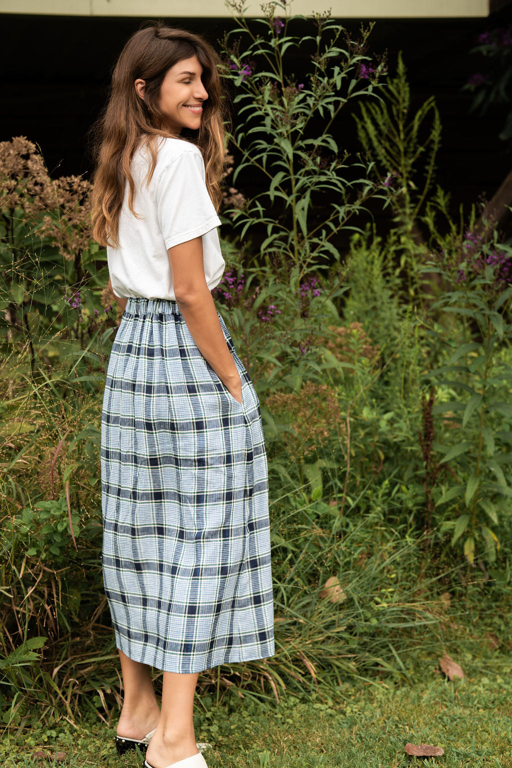 Perry Gathered Midi Skirt - 5 Prints Options