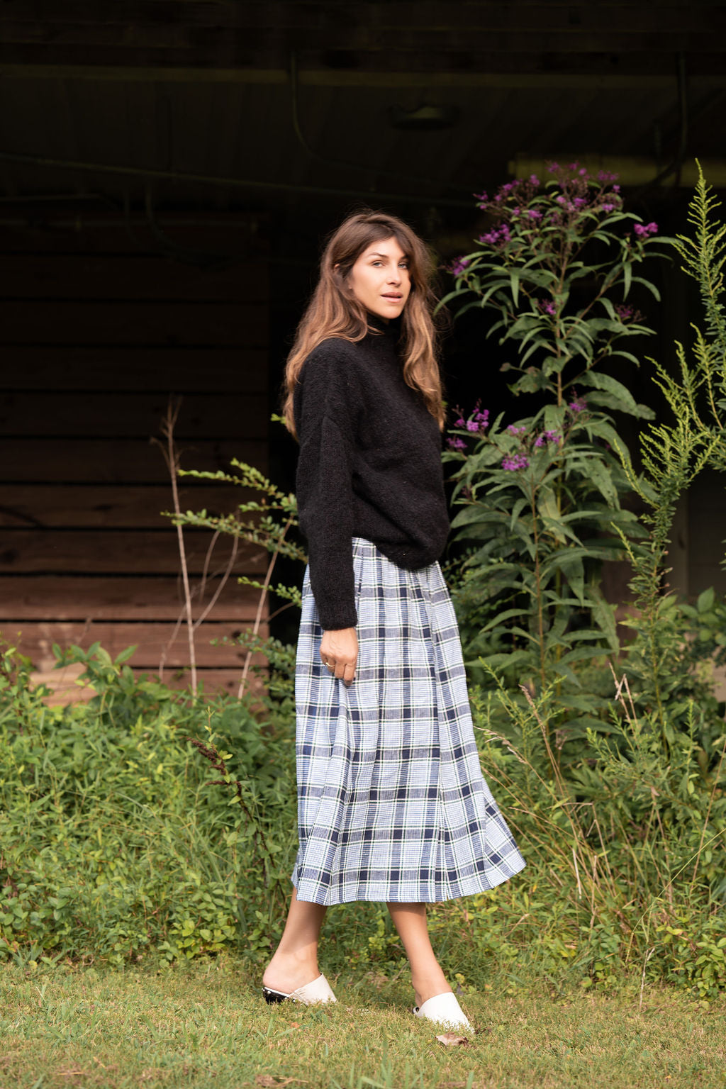 Perry Gathered Midi Skirt - 5 Prints Options