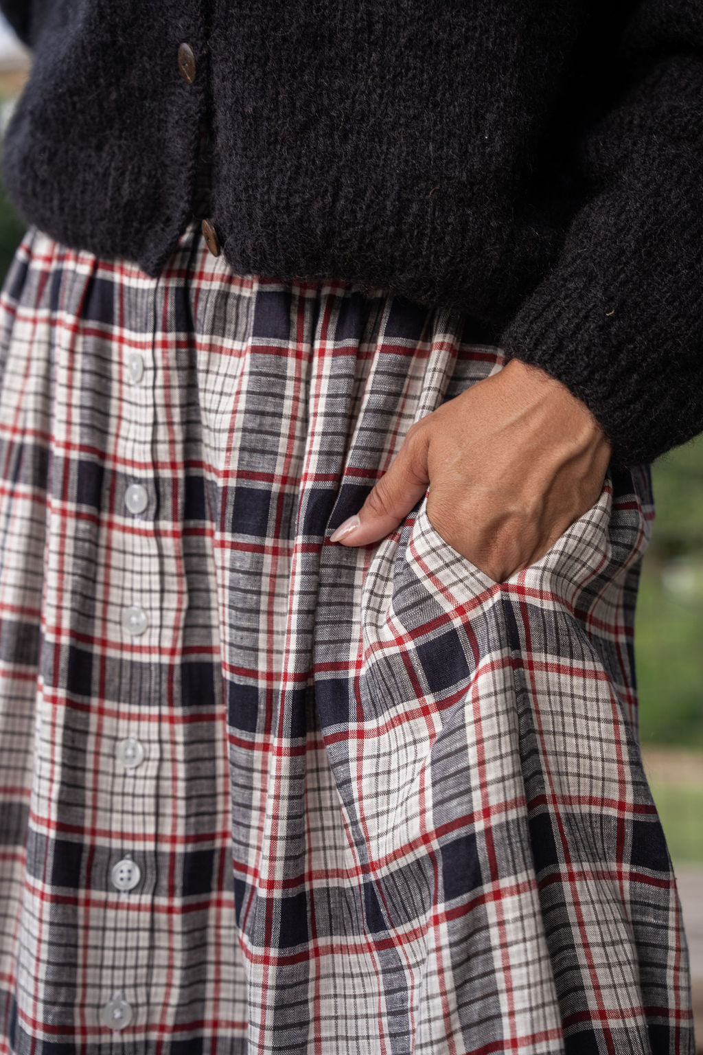 Perry Gathered Midi Skirt - 5 Prints Options
