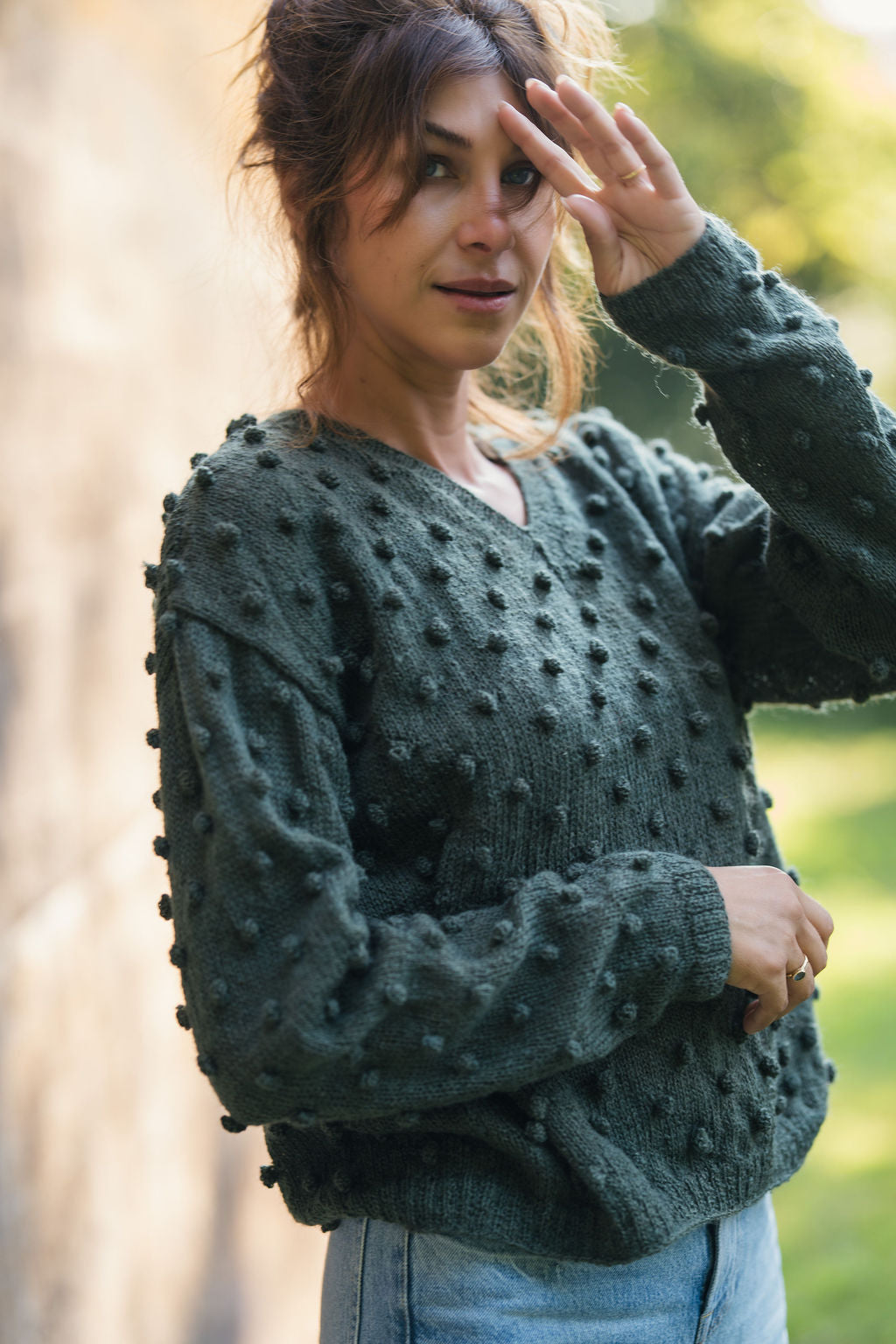 Francis Wool Sweater Samples Size Medium