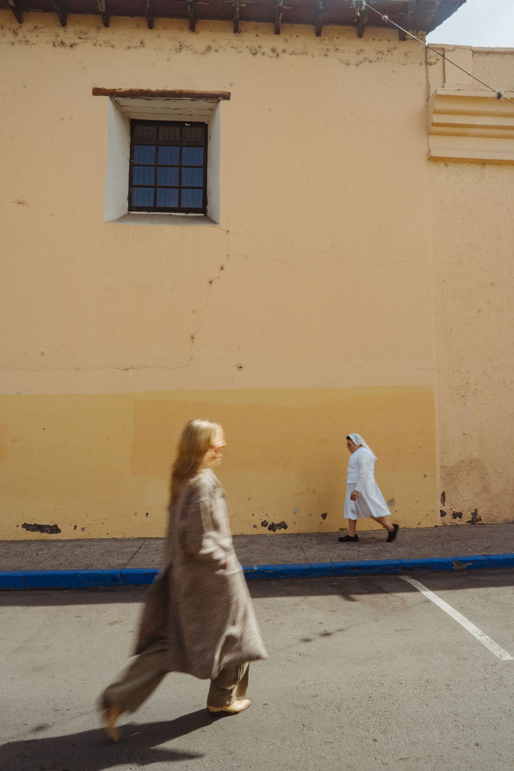 Portuguese Wool Polly Coat in Heathered Brown and Cream Herringbone Made to Order