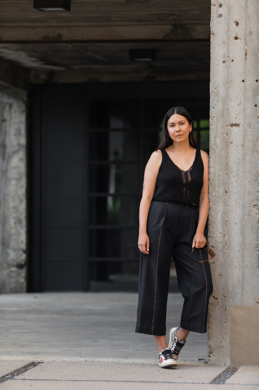 Katie Handwoven Crop Pants in Multiple Colors