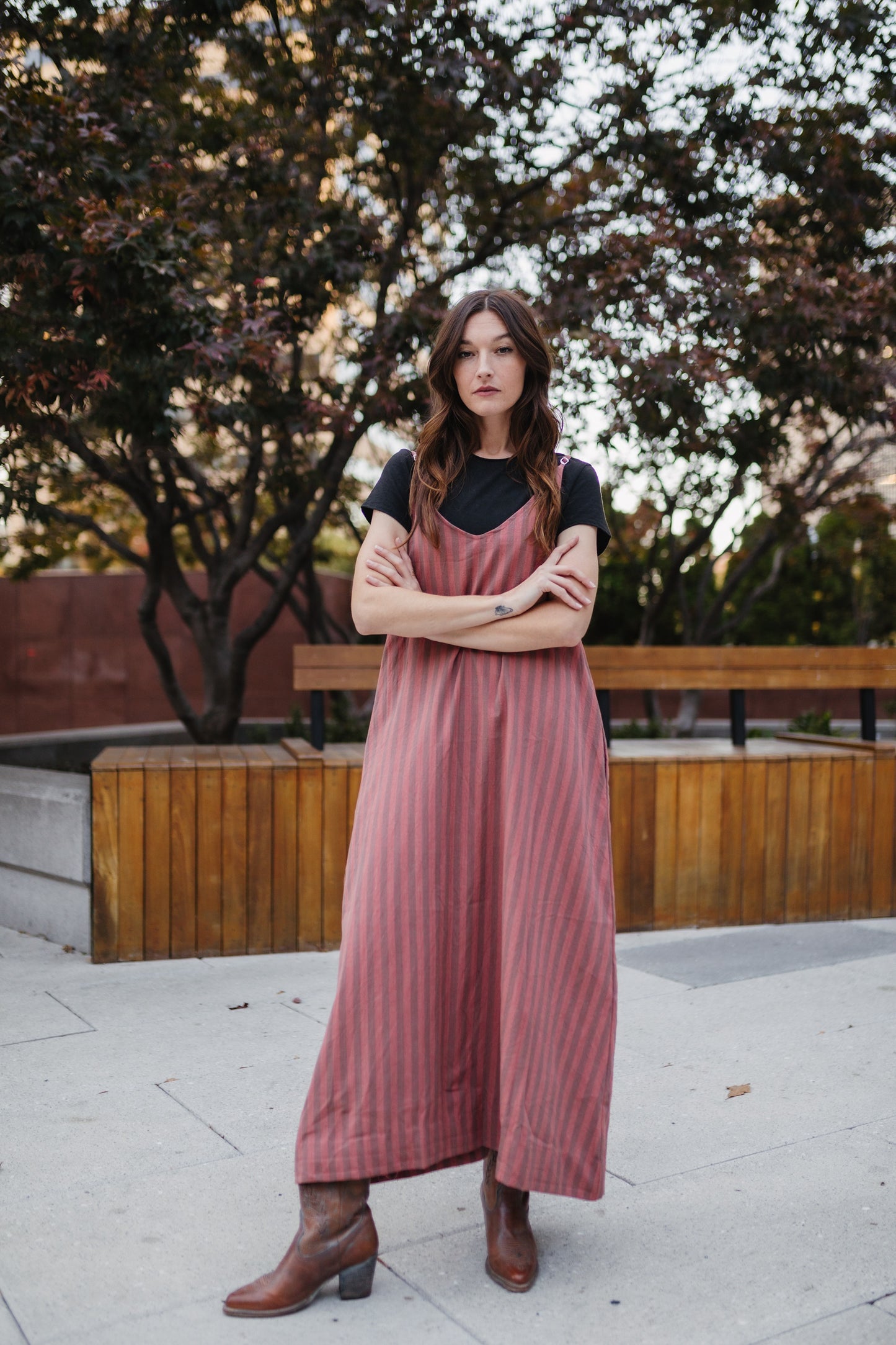 Robbi Handwoven Cotton Dress Samples - XS and XL Left