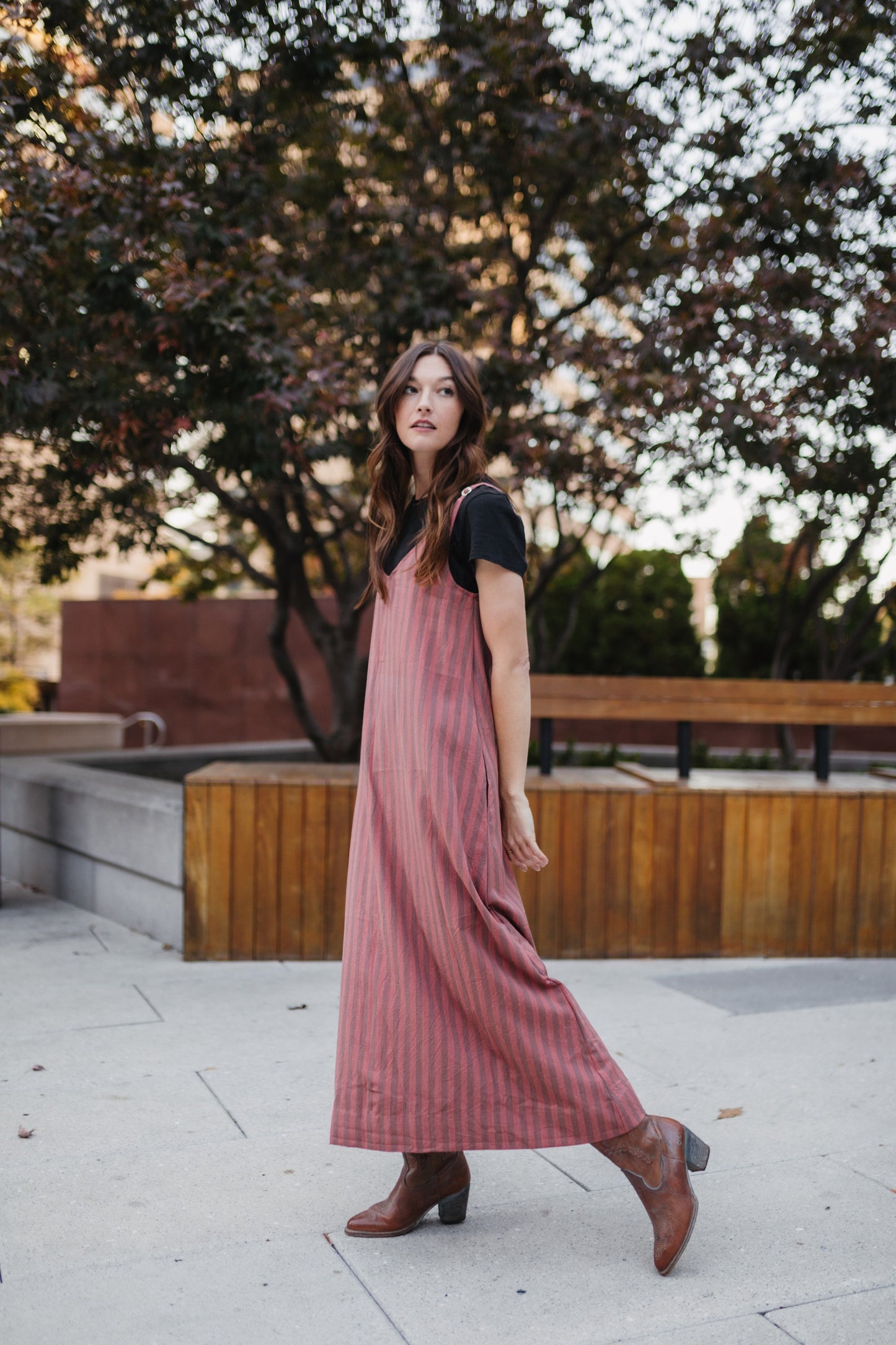 Robbi Handwoven Cotton Dress Samples - XS and XL Left