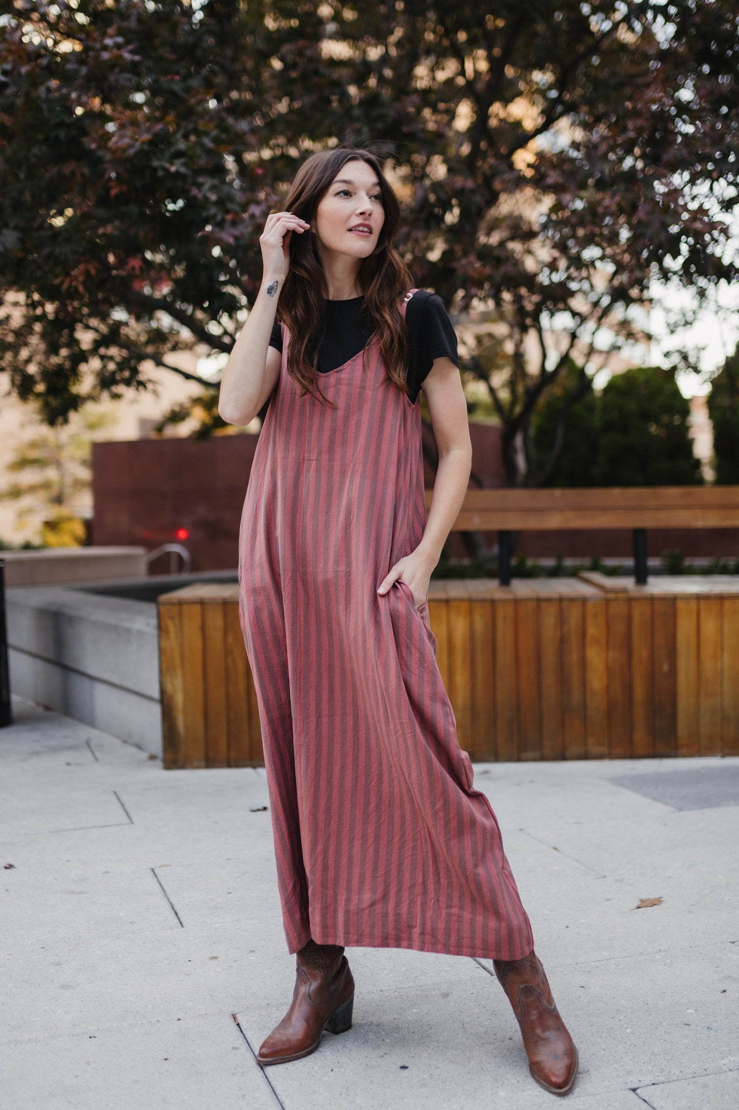Robbi Handwoven Cotton Dress Samples - XS and XL Left