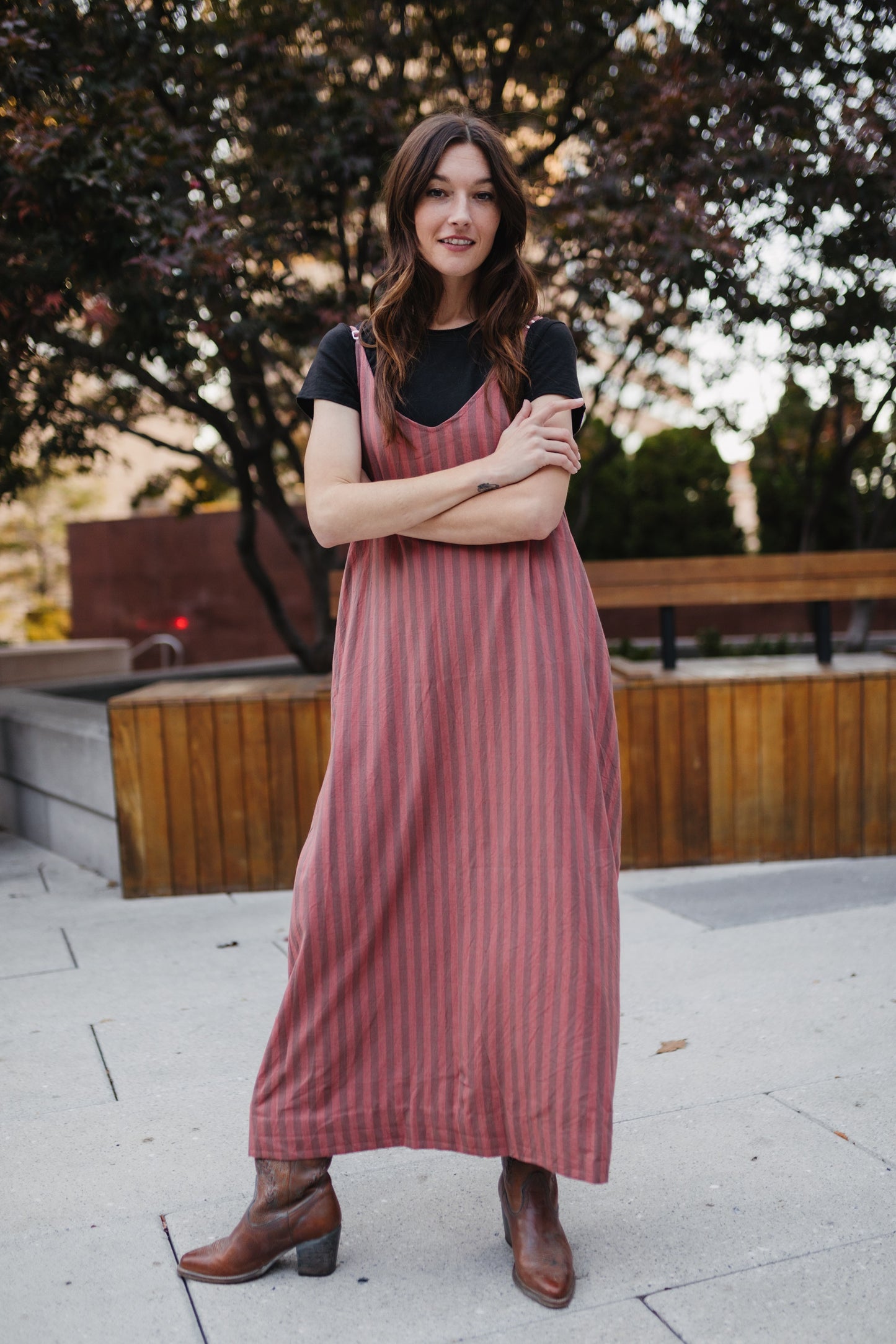 Robbi Handwoven Cotton Dress Samples - XS and XL Left