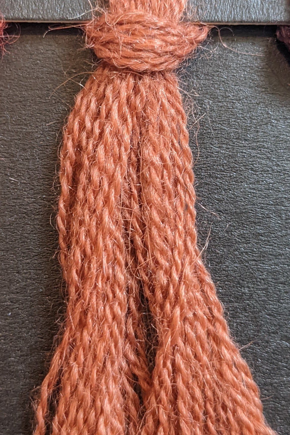 Baby Alpaca Pullover Sweater in Rust Made to Order
