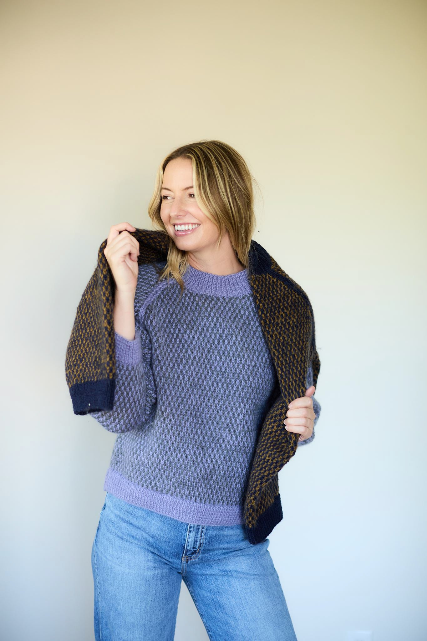 Midge Wool Pullover in Several Color Options Made to Order