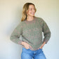 Violet Wool Pullover Made to Order