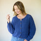 Ethel Pashmina Cardigan in Opal Made to Order