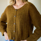 Ethel Pashmina Cardigan in Chestnut Made to Order