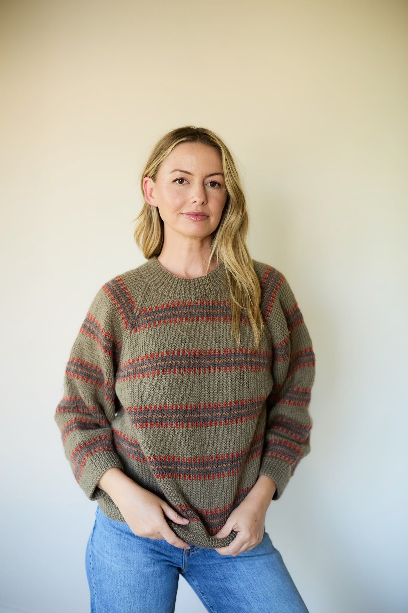 Fern Wool Pullover in Multiple Color Options Made to Order