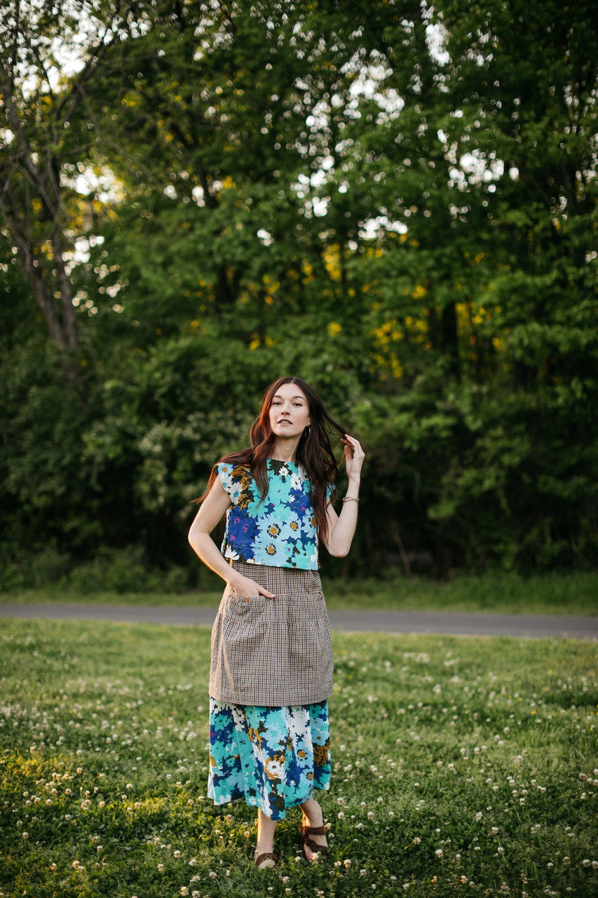 Claudia Floral Skirt Set Made to Order