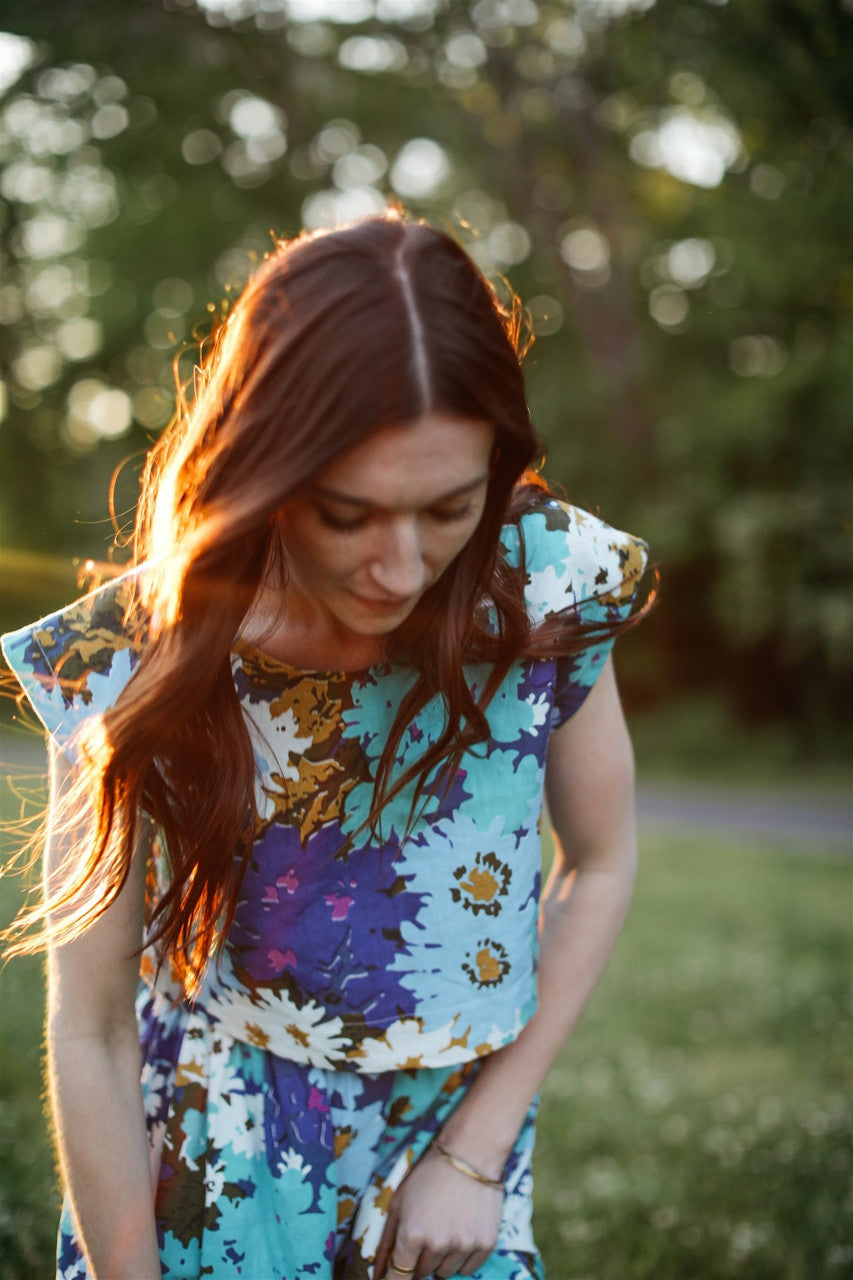 Claudia Floral Skirt Set Made to Order