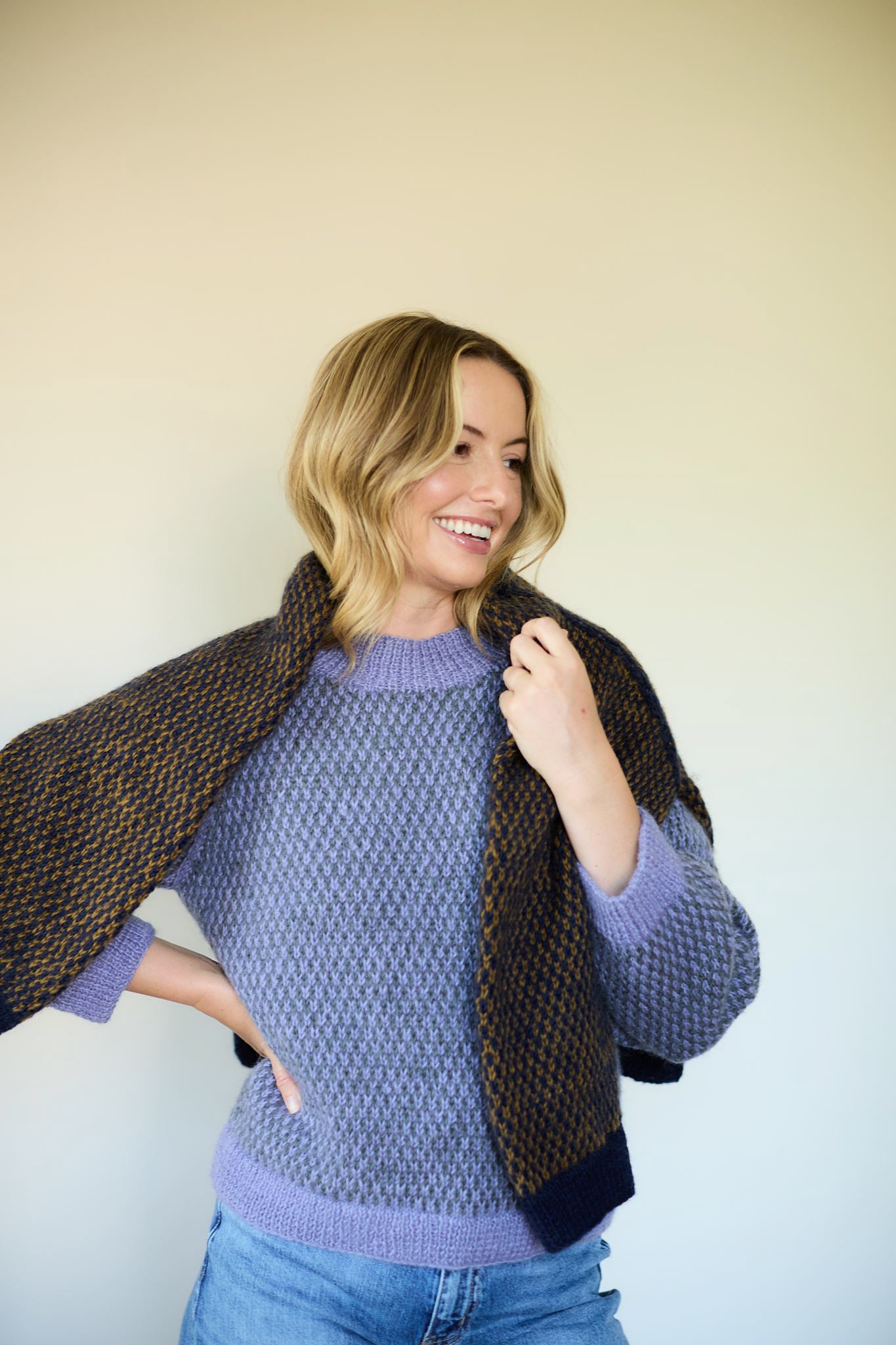 Midge Wool Pullover in Several Color Options Made to Order