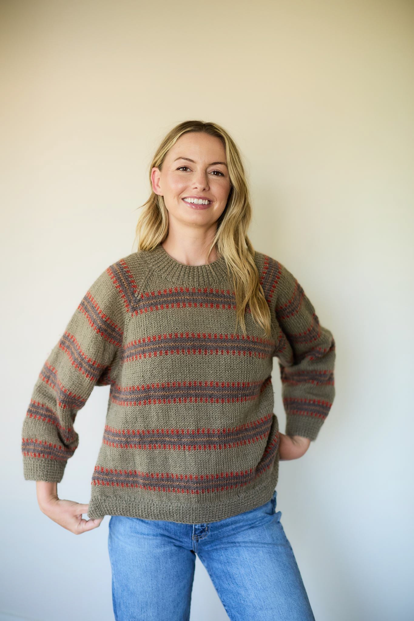 Fern Wool Pullover in Multiple Color Options Made to Order