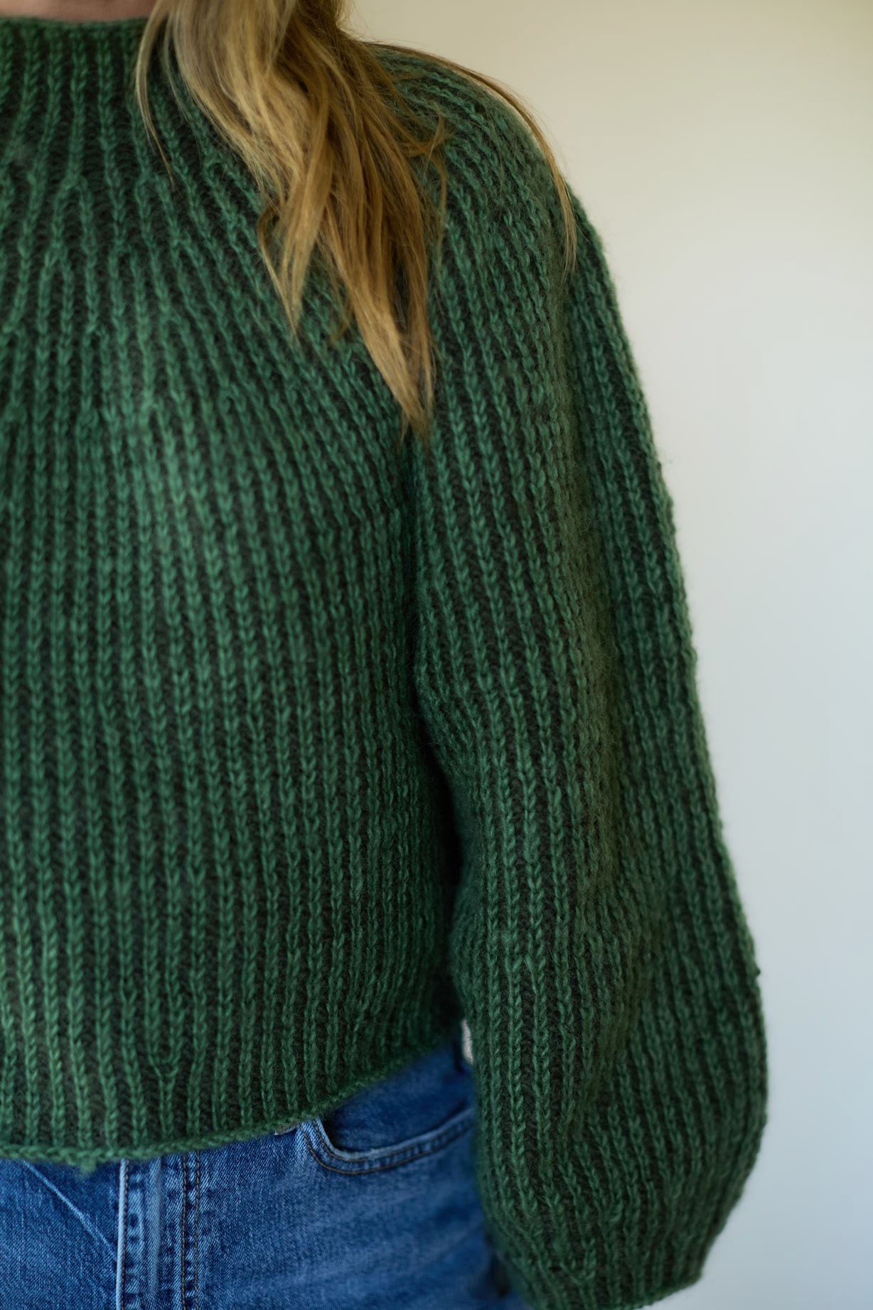 Henrietta Wool Pullover in Several Color Options Made to Order