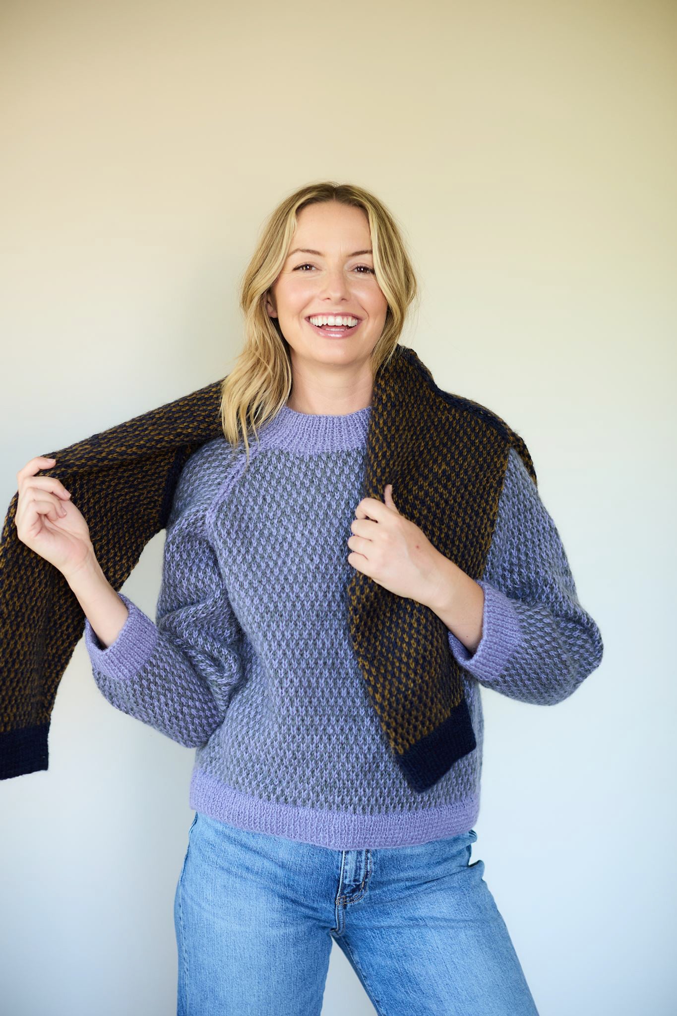Midge Wool Pullover in Several Color Options Made to Order