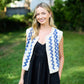 Faro Dress in Black Handwoven Cotton