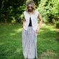 Perry Gathered Midi Skirt Made to Order