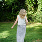 Perry Gathered Midi Skirt Made to Order