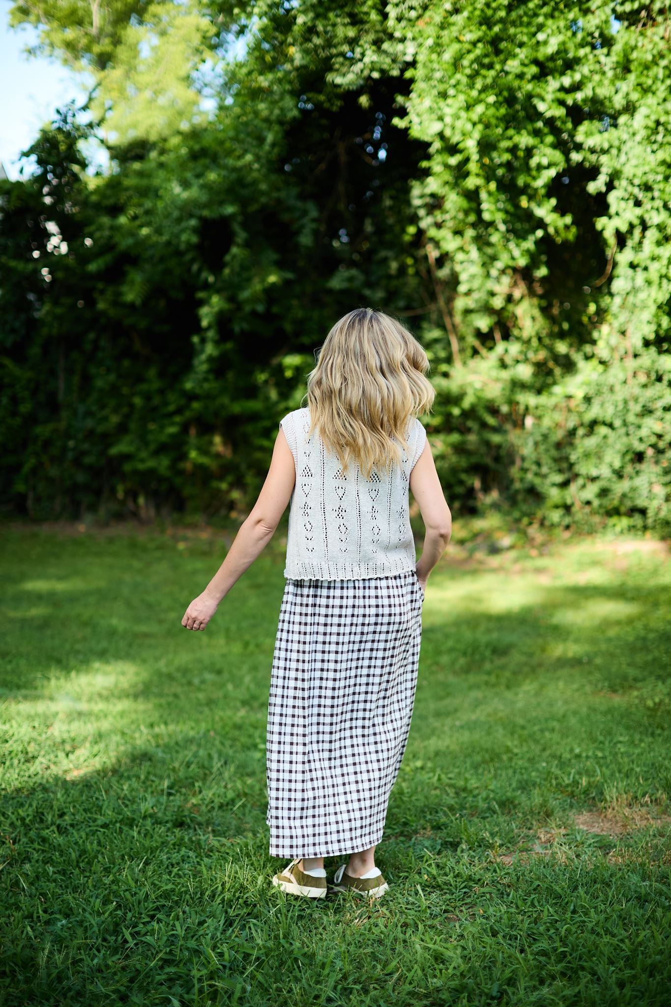 Perry Gathered Midi Skirt Made to Order