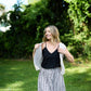 Perry Gathered Midi Skirt Made to Order