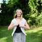 Perry Gathered Midi Skirt Made to Order