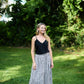 Perry Gathered Midi Skirt Made to Order