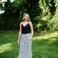 Perry Gathered Midi Skirt Made to Order