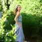 Perry Gathered Midi Skirt Made to Order