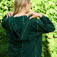 Maria Handwoven Cotton Jacket in Dark Green Handwoven Cotton