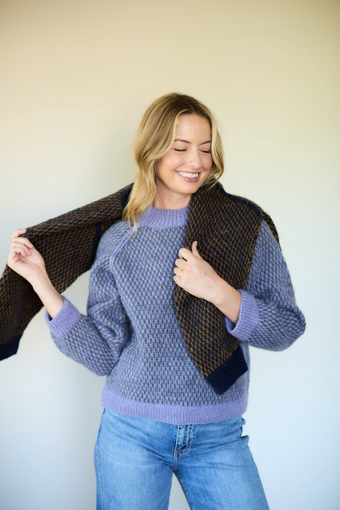 Midge Wool Pullover in Several Color Options Made to Order