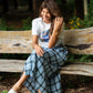 Perry Gathered Midi Skirt - 5 Prints Options
