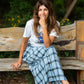 Perry Gathered Midi Skirt - 5 Prints Options