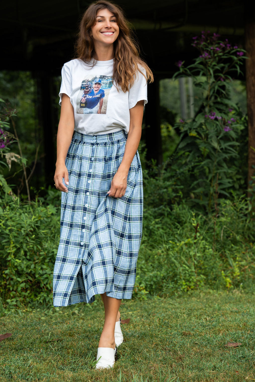 Perry Gathered Midi Skirt - 5 Prints Options