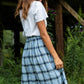 Perry Gathered Midi Skirt - 5 Prints Options