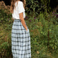 Perry Gathered Midi Skirt - 5 Prints Options