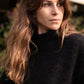 Helen Mohair Turtleneck in Black Made to Order