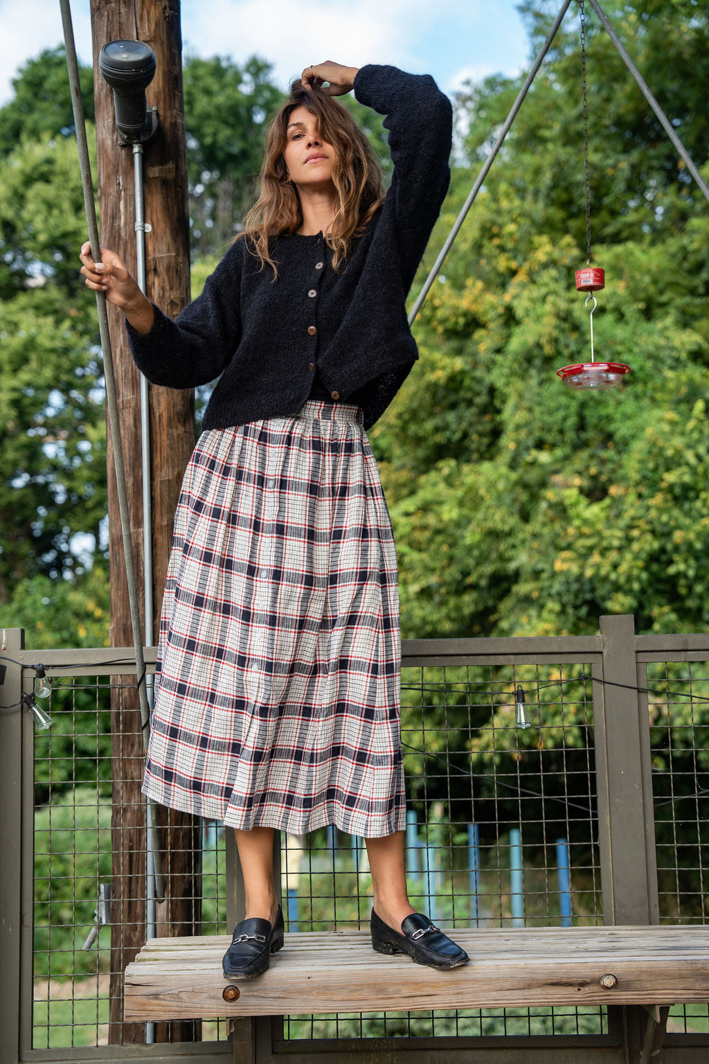 Perry Gathered Midi Skirt - 5 Prints Options