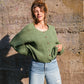 Betty Mohair Cardigan in Shamrock Made to Order
