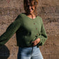 Betty Mohair Cardigan in Shamrock Made to Order