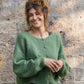 Betty Mohair Cardigan in Shamrock Made to Order