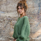 Betty Mohair Cardigan in Shamrock Made to Order