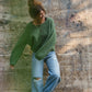 Betty Mohair Cardigan in Shamrock Made to Order