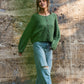 Betty Mohair Cardigan in Shamrock Made to Order