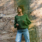 Betty Mohair Cardigan in Shamrock Made to Order